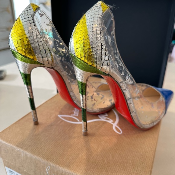 Christian Louboutin - Debout 120 Python Heel - Picture 10 of 13